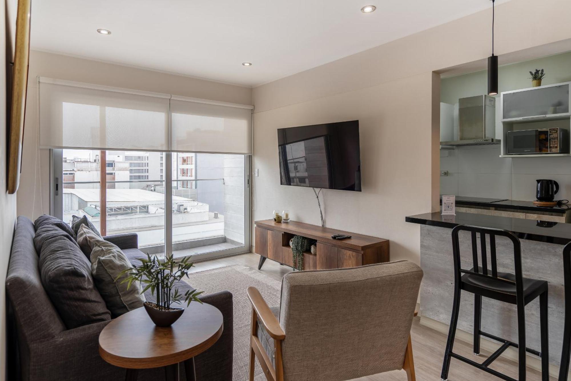 Modern 1Br Loft Close To The Seawalk Of Miraflores Lima Exterior photo
